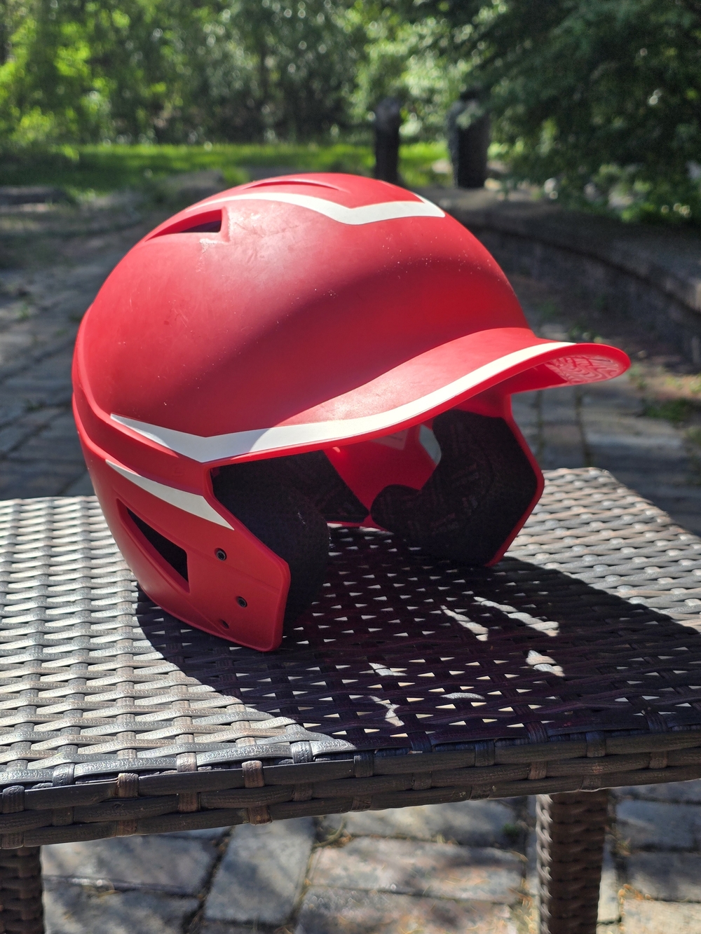 Champro Kids Red Baseball Helmet. Vguc 6.5-7